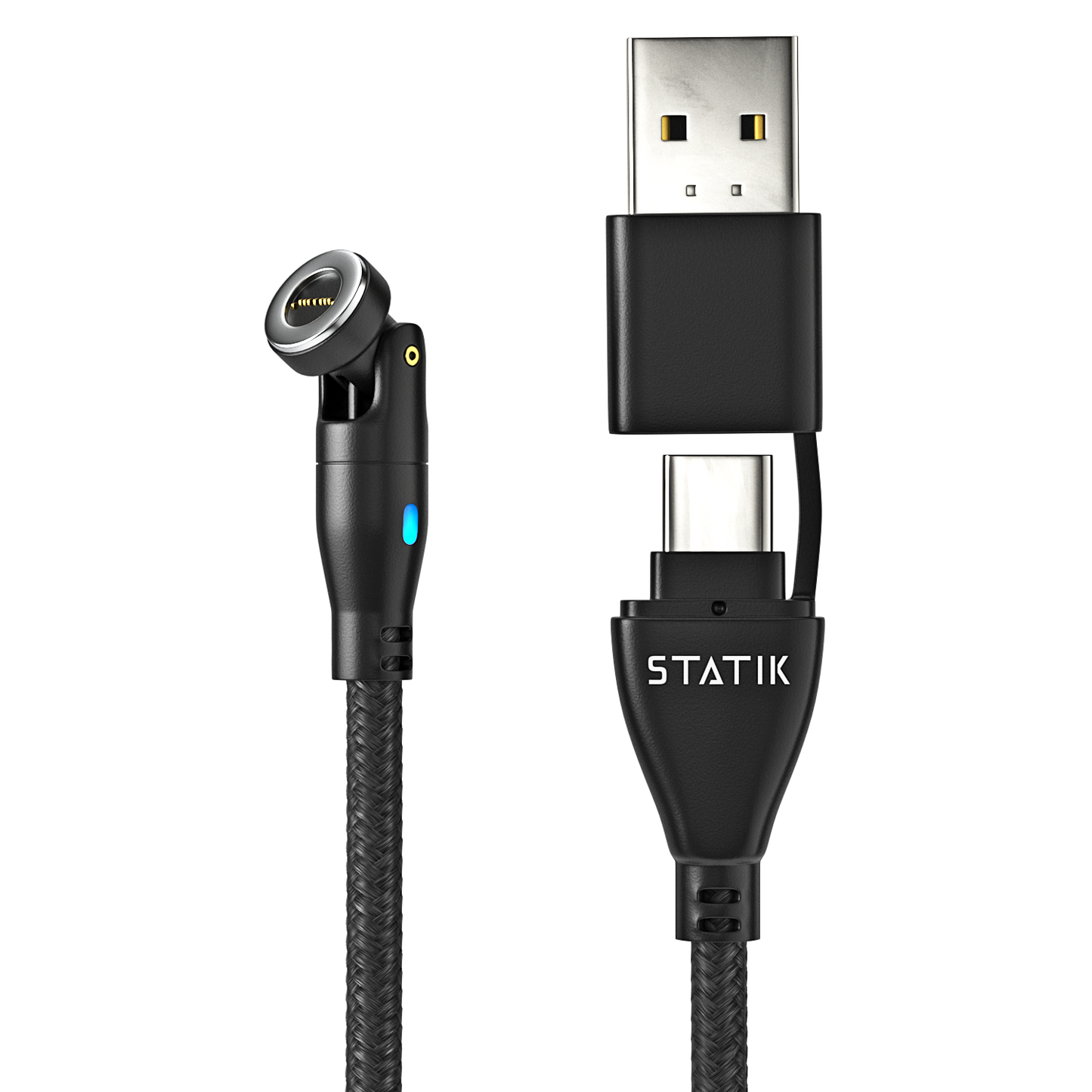 100W Universal Magnetic Charge Cable | KeySmart - Statik 360 Pro