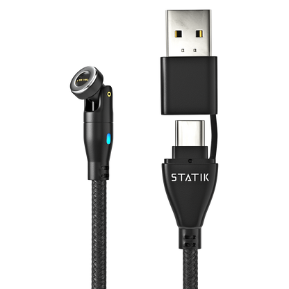 100W Universal Magnetic Charge Cable | KeySmart - Statik 360 Pro