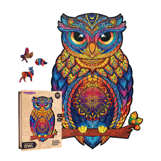 Charming Owl Jigsaw | Woodlika Puzzle