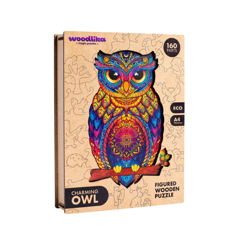 Charming Owl Jigsaw | Woodlika Puzzle