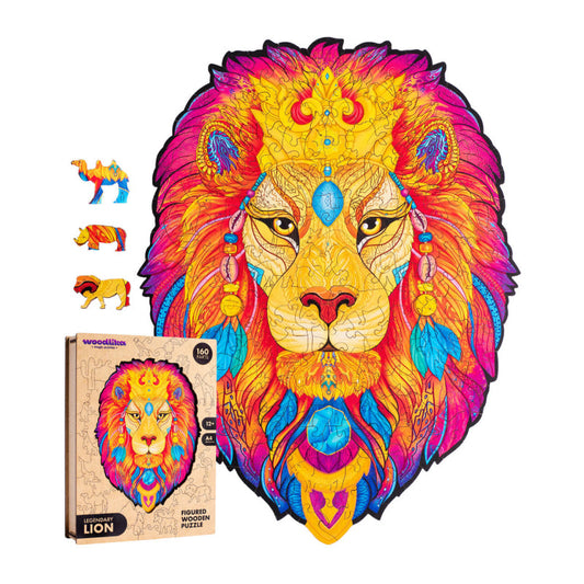 Legendary Lion Jigsaw | Woodlika Puzzle