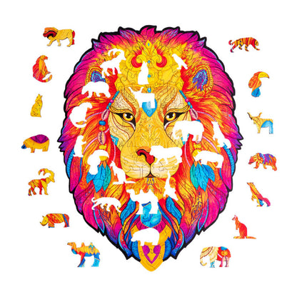 Legendary Lion Jigsaw | Woodlika Puzzle