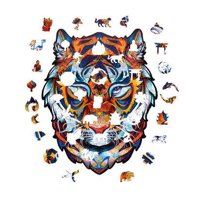 Powerful Tiger Jigsaw | Woodlika Puzzle