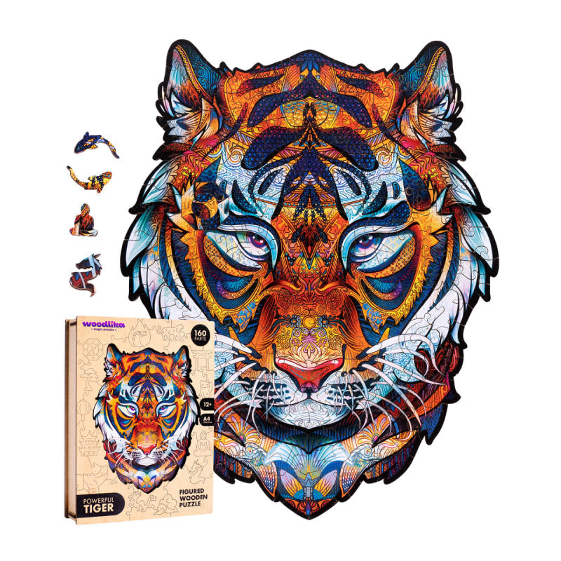 Powerful Tiger Jigsaw | Woodlika Puzzle