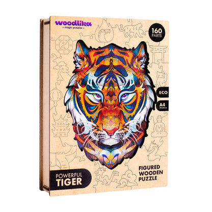 Powerful Tiger Jigsaw | Woodlika Puzzle