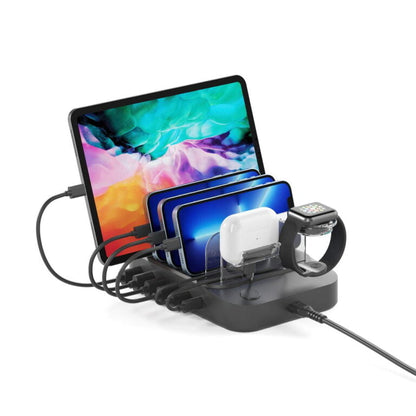 6in1 phone and tablet charging station | Moovy Family Office Charging Station