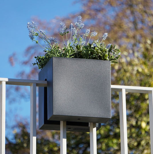 Plant container for balcony cube | Cutting Cube