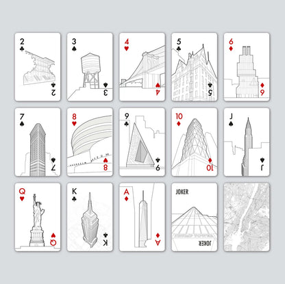 Skyline playing cards