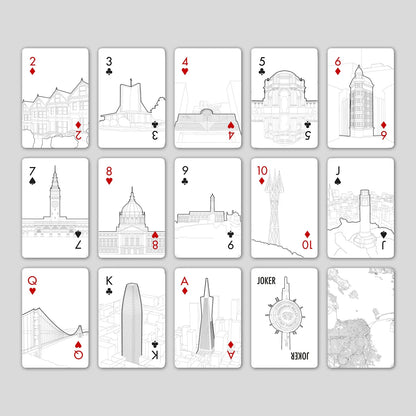 Skyline playing cards