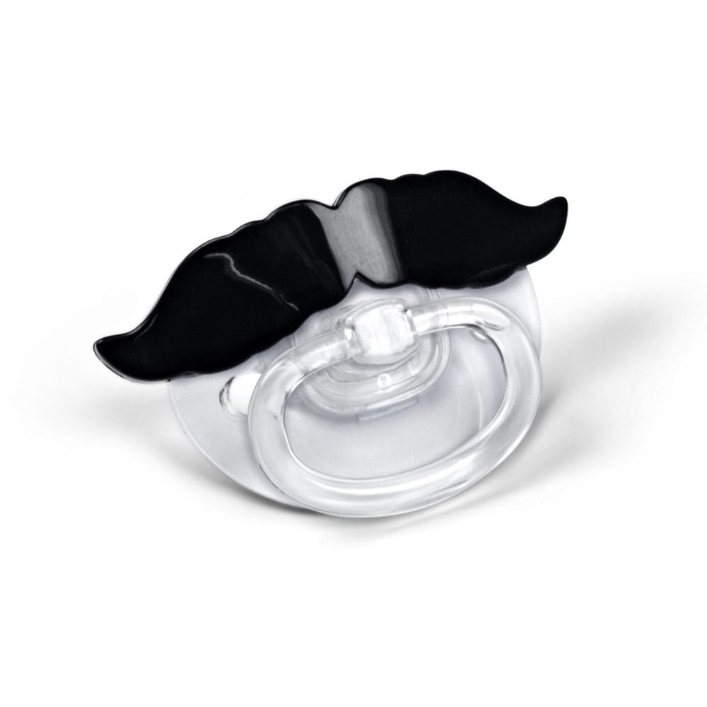 Pacifier with mustache | Chill baby