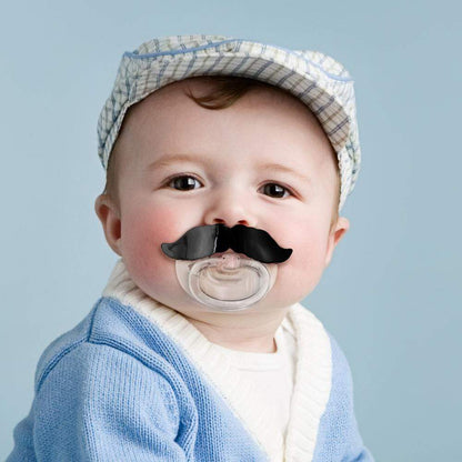 Pacifier with mustache | Chill baby