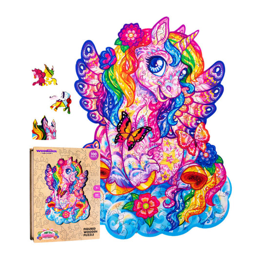 Fabulous Unicorn Jigsaw A4 | Woodlika Puzzle