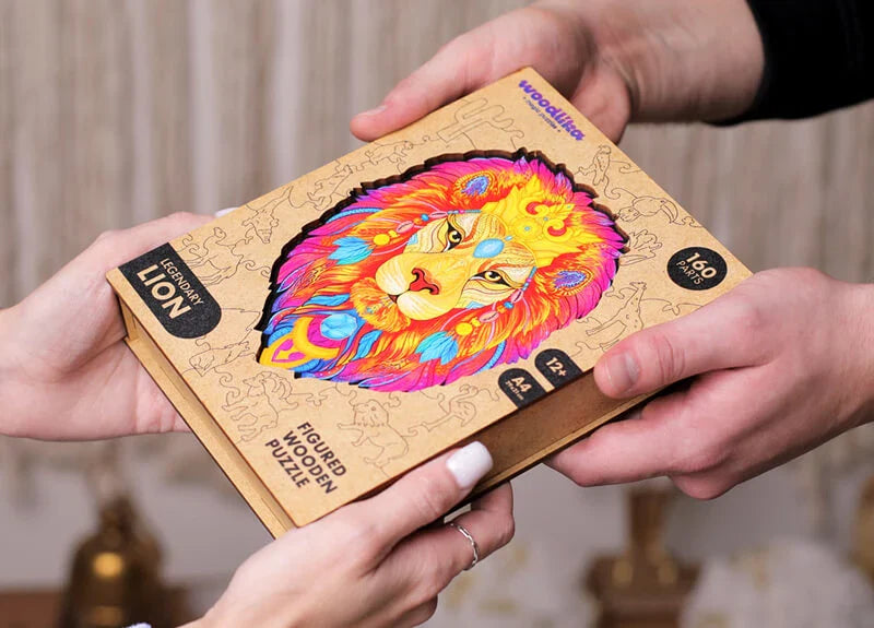 Legendary Lion Jigsaw | Woodlika Puzzle