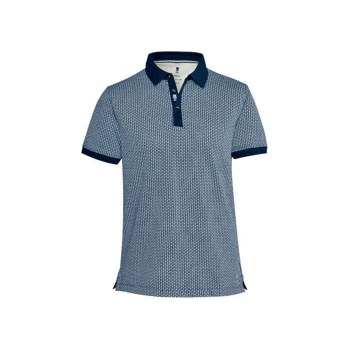 Casual Poloshirt Blue  | Prince Bowtie