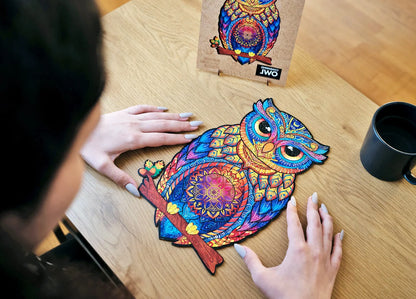 Charming Owl Jigsaw | Woodlika Puzzle