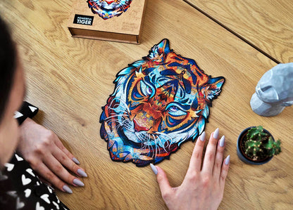 Powerful Tiger Jigsaw | Woodlika Puzzle